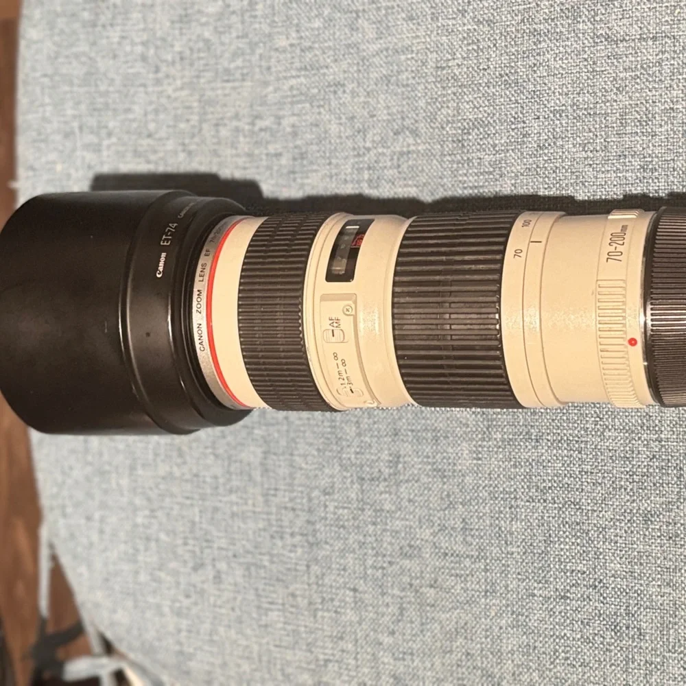 Premium Black and Cream Camera Lens